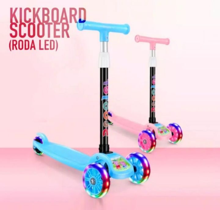 HADIAH BONUS MENARIK! Scooter Anak Kickboard Scooter Anak Led