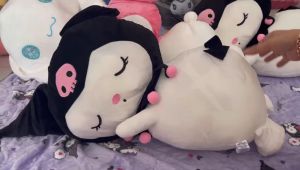 NTL B063 Balmut Sanrio Kuromi / Cinnamoroll / My Melody Sleepy Boneka Bantal Selimut Full Body