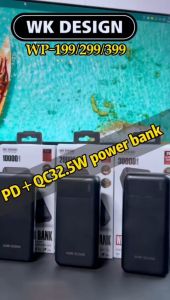 WK DESIGN (ULTRON SERIES) WP-199 PD+QC 32.5W 10000mAh Fast Powerbank