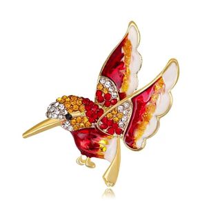 Unique Fashion Chinese Style Bird Brooch For Women Girls Exquisite Elegant Retro Corsage Clothing Accessories Party Gifts
