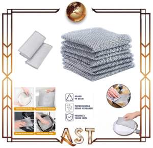 Kain Lap Dapur Kawat Jaring Halus Cuci Panci Piring