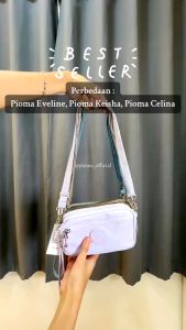 TAS SELEMPANG MINI ALL RESS / DOMPET HP SELEMPANG WANITA  / PIOMA 4.3 DAN 2 RES