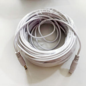 3 M/5 M/10 M/15 M/20 M/30 M/50 M DC Extension 5.5x2.1 มม. สายไฟ Extender สําหรับกล้องวงจรปิดความปลอดภัยกล้อง 12 โวลต์สายไฟ