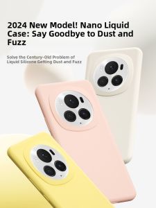 Sup&LV | Honor Magic6 Pro Liquid Silicone Magnetic Absorption Phone Case Womens Style Protective Soft Shell Drop Resistance Fashion Business