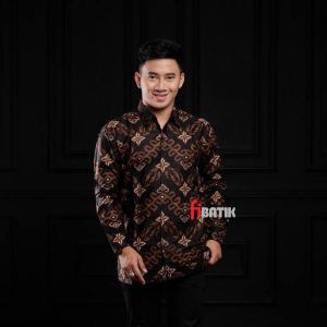 Batik Couple ayah dan anak laki-laki modern new Motif Lemah Teles M L XL XXL