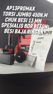 APR PRO STORE - raja Bor brushless AP13PROMAX  jumbo impact drill cordless besi kayu beton sekrup semua mode bisa
