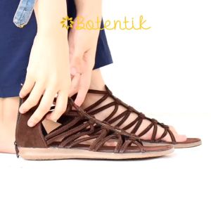 Sepatu Gladiator Wanita Terbaru HRB 01 Berlaku / Sepatu Wanita / Sandal Gladiator / Seplatu Flat / Wedges