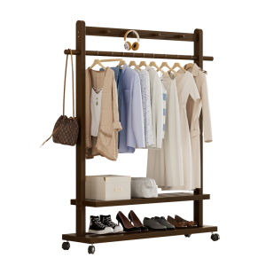 CHUJUN | Non-Solid Wood Bedroom Standing Clothes Rack
