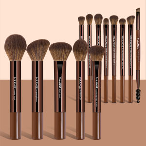 13pcs Makeup Brush Set Foundation Concealer Powder Eyeshadow Blush Brush Kabuki Blending Cosmetic Makeup Beauty Tool for Face