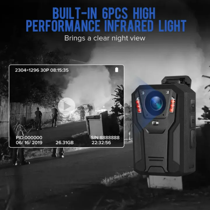 Night Vision Flir Camera Near Me TECHZONE 4K HD Body Camera