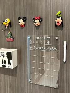 Bảng Ghi Chú Từ Tính Acrylic Trong Suốt