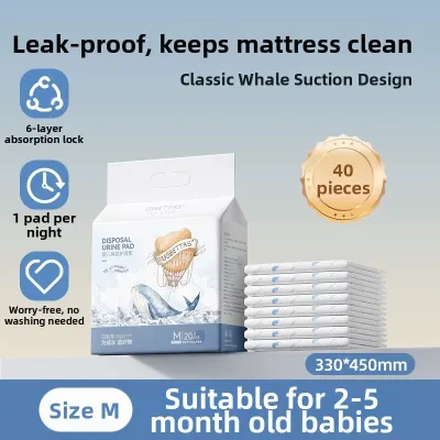 Usbettas | Disposable Waterproof Breathable Large Baby Diaper Changing Pad