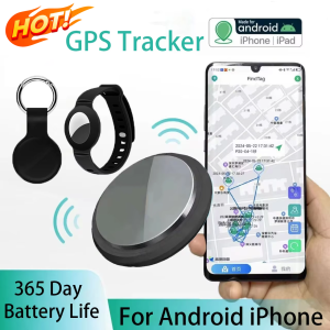 New GPS Tracker Portable Smart Bluetooth Anti-Lost Reminder Device Pets Bag Wallet Tracking Locator For IOS Android 2026