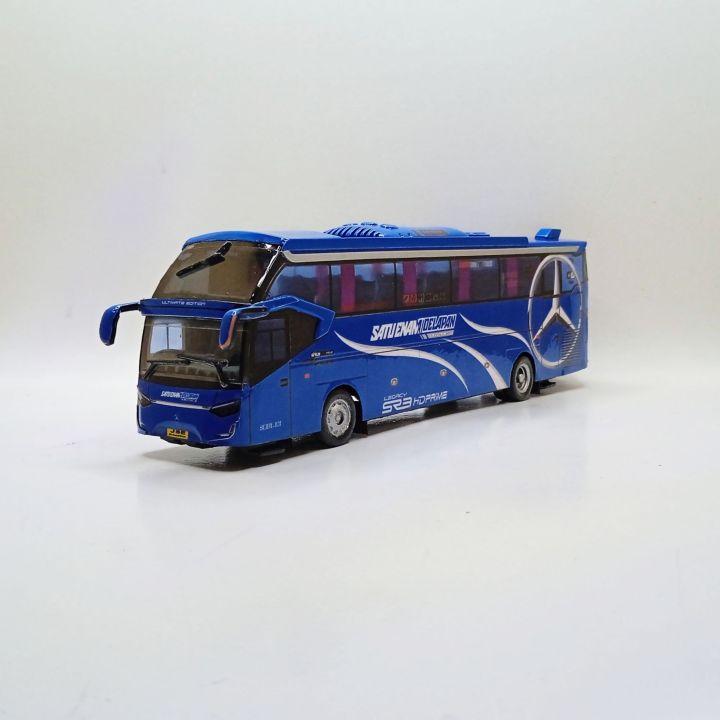 168 SATU ENAM DELAPAN trans body SR3 HDprime Miniatur bus skala 1/64