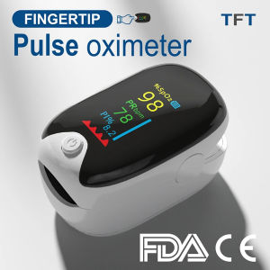 Medical Portable Fingertip Handheld Pulse Oximeters: TFT Screen & Automatic Shut Off
