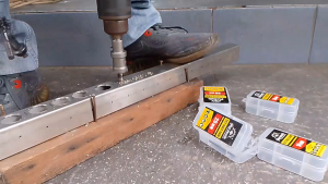TJAP MATA Hole Saw TCT 22 MM Bor Besi Steel Stainless Aluminium Cap Mata