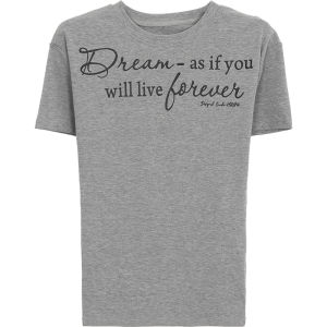 Mature Light Shoulder Design T-Shirt