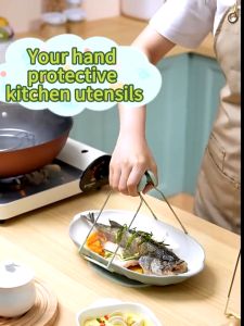 Ecoco Bowl Picking Clip Anti-scald Clip Kitchen Steam Vegetable Clip Picker Non-slip Anti-scald Hand Plate Clip