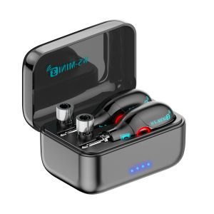 WS-MINI3 Wireless Mini Guitar Transceiver with Charging Case – Portable Effects Pedal Power Supply