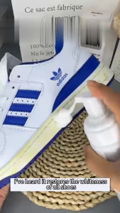 Shoe cleaner shoe cleaning foam spray convenient and quick foam cleaning will not damage shoes