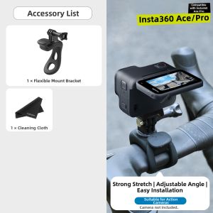 Vamson | Flexible Silicone Bike Mount for Action Camera