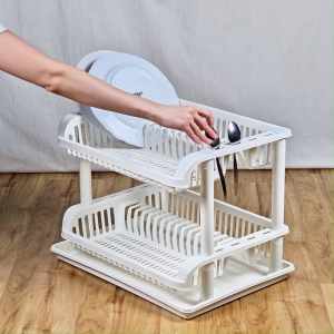 ที่คว่ำจาน 1-2 ชั้น พร้อมถาดรอง (No.269)