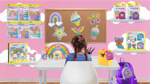 Faber-Castell Creativity for Kids - Bubble Gems™ Backpack Keychains