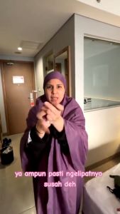 Putra Jaya - Mukena Perasut Korea Mini Pounch 2in 1 Travel