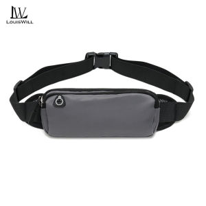LouisWill กระเป๋ากระเป๋ากีฬากลางแจ้งคาดเอวกระเป๋าคาดเอวแฟชั่นกระเป๋าเข็มขัดเอวน้ำหนักเบากระเป๋าวิ่งกระเป๋าพาดลำตัวกันน้ำกระเป๋าคาดเอวคาดเอวใส่โทรศัพท์เข็มขัดวิ่งจ๊อกกิ้งกระเป๋าคาดเอวพร้อมช่องใส่หูฟัง
