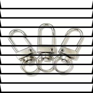 ห่วง ห่วงตัวยู เงิน ทอง คละสี 100ชิ้น สำหรับ ของตกแต่งชิ้นงาน ทำพวงกุญแจ อุปกรณ์งานฝีมือ DIY