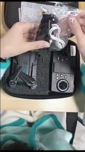 Drone E88 / E99 PRO 4K Dual Camera - UAV FPV Wide Angle Remote Control Hadiah Istimewa Pos Laju 无人机