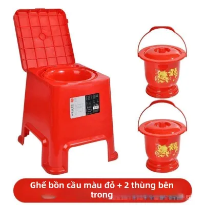 Bồn Cầu Nhựa Phù Hợp Với Người Già Và Thai Phụ