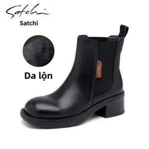 Giày Chelsea Phong Cách Anh Cổ Điển Ấm Áp