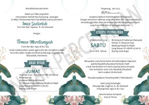 UNDANGAN PERNIKAHAN GRATIS DEISGN  ( minimal pemesanan 200 lembar )