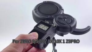 Dashboard Display Accelerator Throttle Instrument Replacement for VSETT 8 8+ 9 9+ for ZERO 8 9 10 8X 10X Z8 PRO Electric Scooter