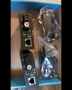 HSairPo CM1000 Converter FO 1.25Gbps Gigabit port Converter FO Gigabit 10/100/1000Mbps