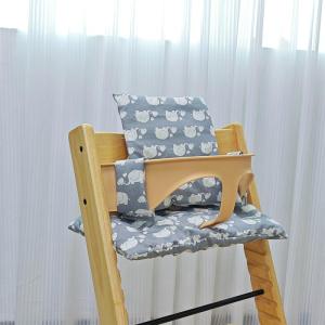 2025 Ins Wind Baby Elephant Dining Chair Cushion Portable Non slip Cushion for Going Out Baby Eating Growth Chair Accessories