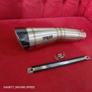 Silencer Knalpot R9 H2 silincer slencer only inlet 50mm