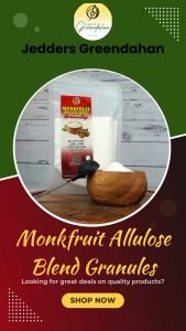 Greendahan Monkfruit Allulose Blend Granules: A Low-Calorie Sugar Substitute