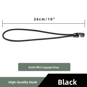 MO DE FA | Thick Latex Strap Elastic Binding Rope Motorcycle Electric Bike Cargo Rope