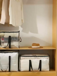 Large Capacity Waterproof Moving Bags with Handles Foldable for Clothes/Dorm/Essentials storage bag
