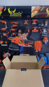 Original Heavy Duty Cordless Brushless Random Car Polisher ECRCP-125BL 21V Eagle Professional Tools