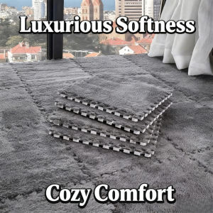 16 Pcs Baby Playmat Bedroom Bedside Mat EVA Childrens Foam Patchwork Rug Suitable for Bedrooms Living Rooms Play Areas Etc