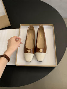 Phong Cách Hàn Quốc Nữ Thoải Mái Giày Slip-On Mùa Xuân Mùa Thu Phong Cách Pháp Giày Bà Công Cổ Tích Đế Bằng Nhẹ Nhàng Giải Trí