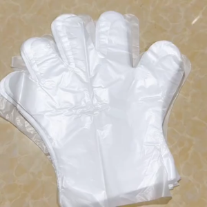 Găng tay nilon loại dày dặn dai chắc Bao tay dùng 1 lần tiện lợi sạch sẽ an toàn G518-BaoTayNilon