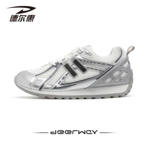 Deerway | Breathable Elevated Silver Womens Shoes Agan Shoes