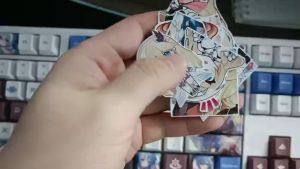 Honkai Impact - Set 10/15 Sticker Durandal / Dea Anchora / Palatinus Equinox game Honkai Impact hình dán trang trí chống nước chống xước