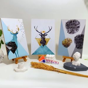 APOLITO WALL DECOR HIASAN DINDING PAJANGAN KAMAR AESTETIC ABSTRAK DEKORASI KAMAR HIASAN DINDING KAMAR ABSTRAK AESTHETIK SEAMLESS KONSEP (20X30 CM )