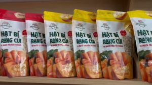 Hạt Bí Rang Củi Trường Đạt Gói 500g Bì Đỏ Chuẩn Vị Tự Nhiên Chính Hãng Ngon BÙi Tự Nhiên