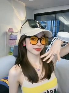 Kacamata Wanita Gaya Retro Kacamata Kotak besar Kacamata Wanita Gaya Korea uv400